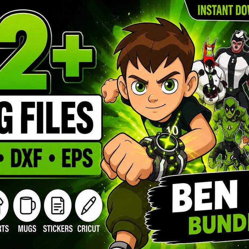 Ben 10 Tshirts Etsy