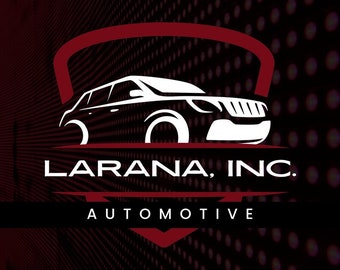 Custom Car Businnes Logo, Vehicle Logo, Premade Logo, Custom Logo Design
