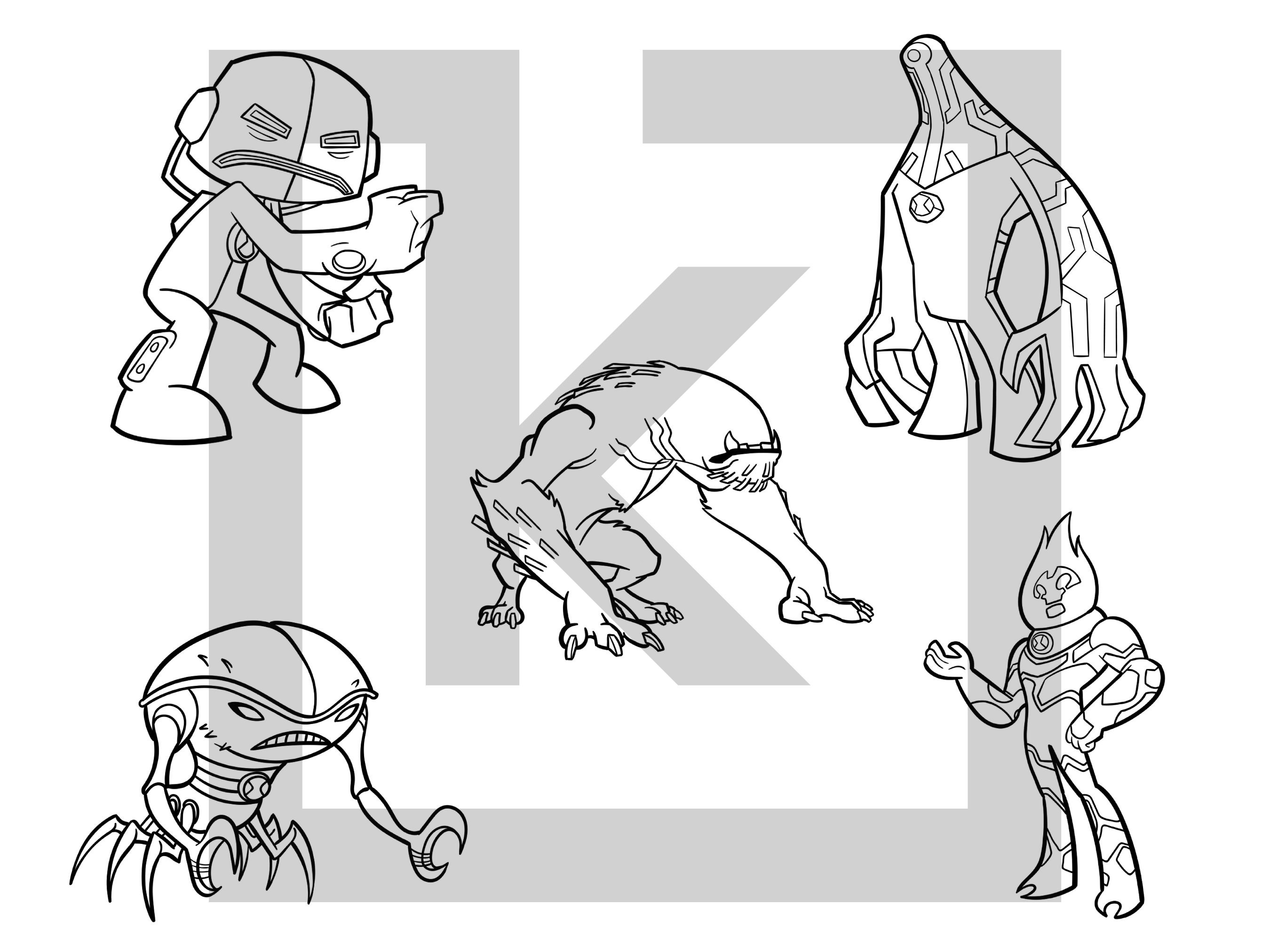 coloring-pages-ben-10-omniverse-crashhopper