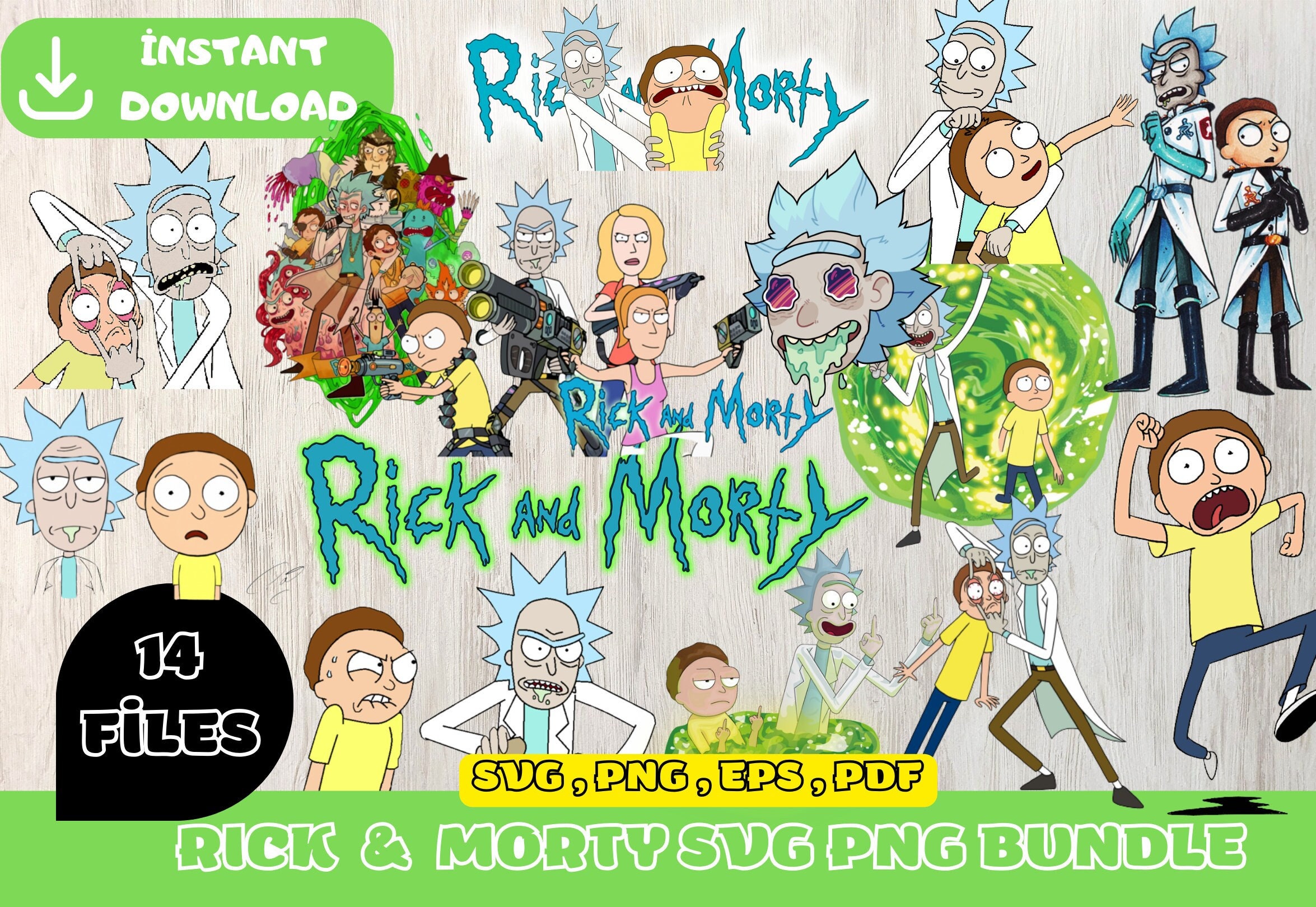 Design Rick and Morty by fanfabio 