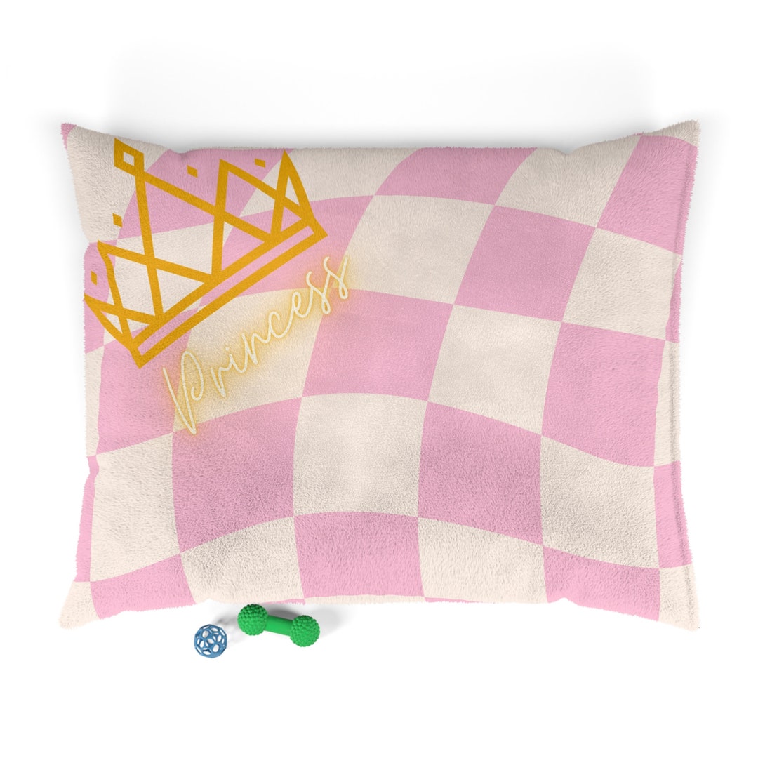 Dog Bed Large Dogs Pet Pillow Cat Bed Anxiety Bed Boy Girl Pet Bed Pink Princess Trendy Dog Bed