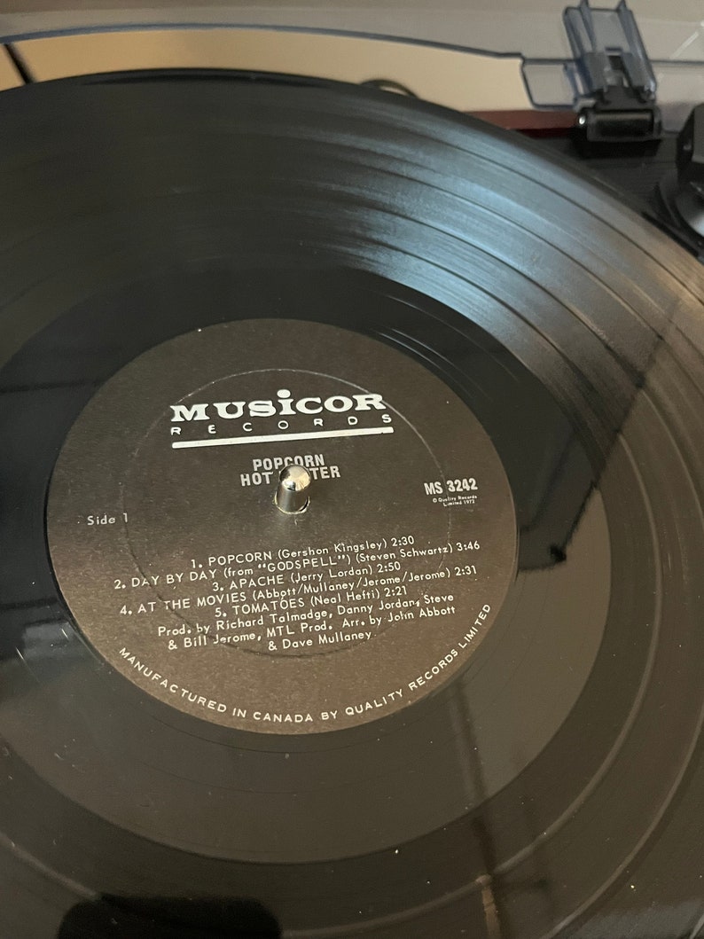 Hot Butter Popcorn Vinyl Record/ Vintage LP Original and Collectable Etsy