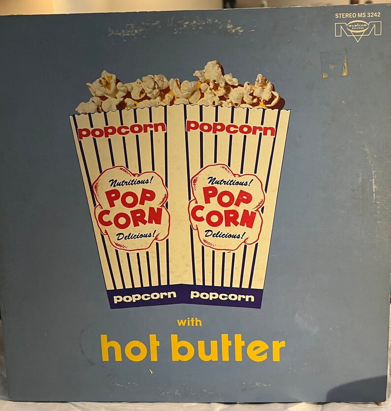 Hot Butter Popcorn Vinyl Record/ Vintage LP Original and Collectable Etsy