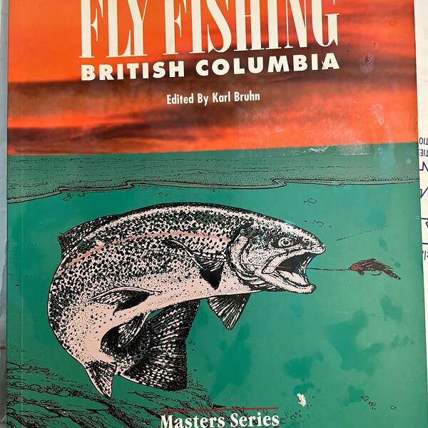 Vintage Fishing Book Etsy