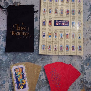 Russell Grants Astro Tarot and guide book, Vintage tarot deck, Pre-owned image 1