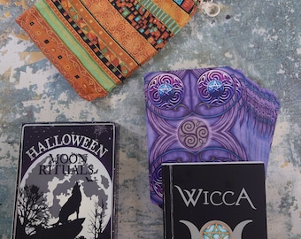 Lo Scarebeo Wicca Oracle Cards, Halloween Moon Rituals Oracle Cards. Tarot Bag.
