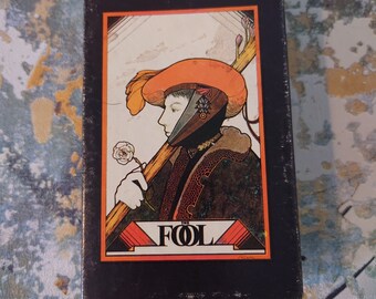 vintage the aquarian tarot the fool（Aquarian TAROT the Fool