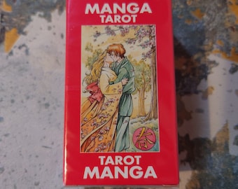 Sealed Manga Tarot Mini Deck: Lo Scarabeo, Rare Edition
