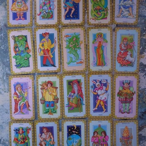 Russell Grants Astro Tarot and guide book, Vintage tarot deck, Pre-owned image 6