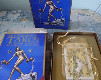 Boxed Set, The Renaissance Tarot, Jane Lyle, Deck and Accompanying Guidebook Pre-owned. VERY RARE