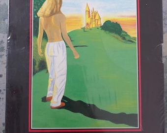 以下が含まれることがあります： 「The Glastonbury Tarot」のタロットカードデッキ。城に向かって歩く人物のイラストが描かれています。「The Glastonbury Tarot」と「Timeless Wisdom from The Isle of Avalon」の文字。Lisa Tenzin-Dolma著・イラスト。