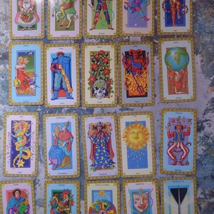 Russell Grants Astro Tarot and guide book, Vintage tarot deck, Pre-owned image 7