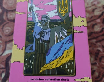 Glory to Ukraine Tarot, 78 Cards Tarot Deck - Etsy