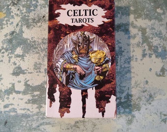 Celtics Tarot. Lo Scarabeo. Tarot deck 2000. Very rare edition. Pre-owned