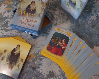 Mary Queen of Angels Oracle Cards, Doreen Virtue. Deck and accompanying book. Hay House Publishing