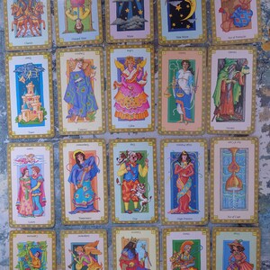 Russell Grants Astro Tarot and guide book, Vintage tarot deck, Pre-owned image 5