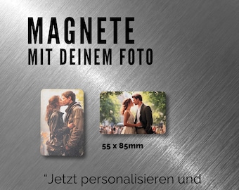 Foto-Magneten mit deinem Foto im 55x85mm Format