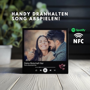 MiniLoveBlock - personalisierter Miniblock für Deinen Liebsten - mit NFC