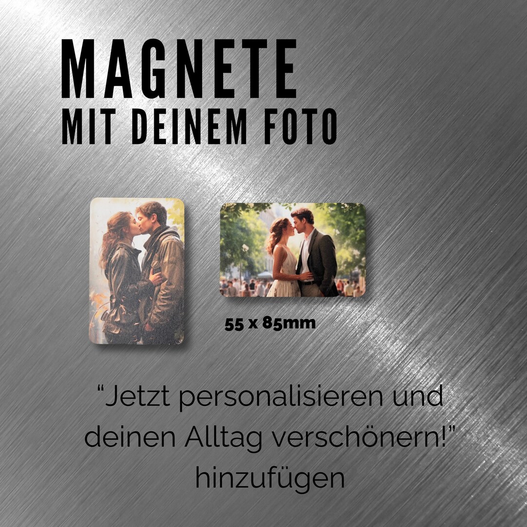 Foto-Magneten mit deinem Foto im 55x85mm Format - Etsy.de