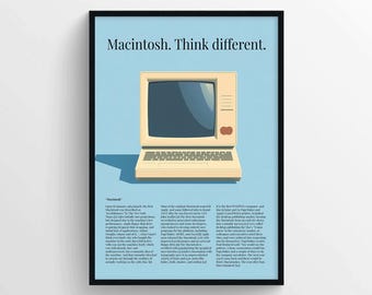 IMac「YUM」ポスター復刻版：Macの5つのフレーバーをフィーチャーした