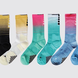 Unisex Mid-Calf Sport Socks- performance socks