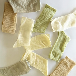 Summer Sheer Silk-Blend Socks | Lightweight Breathable Women’s Socks
