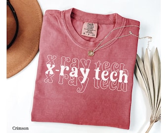 Comfort Colors® Rad Tech Shirt, Radiology Technologist Shirt, X-ray Tech Gift, X-ray Tech Student Tee, Radiology Shirt, Radiology Tech Gifts