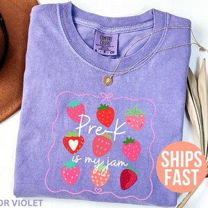 Comfort Colors® Pre-K Teacher Shirt, Pre-K Squad Shirt, Teacher Team Shirt, Teacher Appreciation Gift, Back To School, Gift For New Teacher