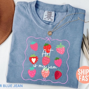 Comfort Colors® Art Teacher Shirt, Art Teacher Definition Shirt, Stem Teacher Shirt, Art Therapist Shirt, Art Teacher Gift, Art Is My Jam