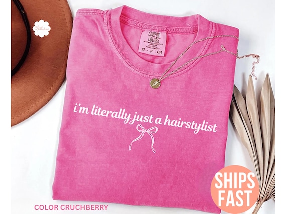 Comfort Colors® Hairstylist Shirt, Cosmetology School Shirt, Funny Hair Stylist Shirt, Salon Owner Tee, Cosmetology Gifts, Hairdresser Shirt