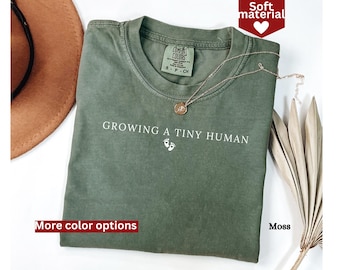 Schwangerschafts-Ankündigungs-Shirt, Schwangerschafts-Baby-Enthüllungs-Mutterschafts-Shirt, Geschenk für erwartetes Baby, Expenting Mom Geschenk