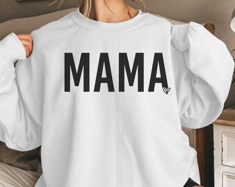 Sweat maman, sweat maman, cadeau maman en prime, sweat Mimi, cadeau nouvelle maman, cadeau maman d'un enfant, chemise de maternité, cadeau fête des mères