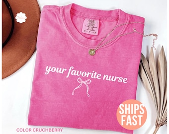 Comfort Colors® Nurse Shirt, Funny Nurse T-shirt, ER Nurse Shirt, RN Nurse Shirt Nurse Practitioner Tee, Nurse Appreciation Gift, Nurse Tee