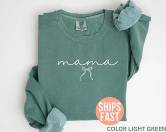 Comfort Colors® Mammatröja, Mors dag-present, Present till nybliven mamma, Födelsedagspresent till mamma, Mammatröja, Bästa mammapresenten, Present från dotter