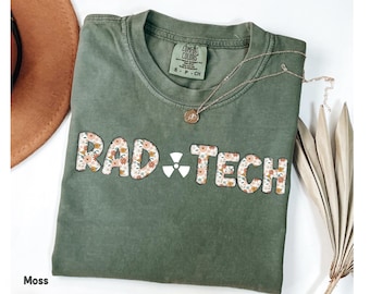 Radiology Technologist Shirt, Comfort Colors® Rad Tech Shirt, X-ray Tech Gift, X-ray Tech Student Tee, Radiology Shirt, Radiology Tech Gifts