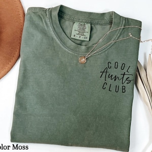 Cool Aunts Club Shirt, Favorite Aunt Shirt, Aunt Birthday Gift, New Aunt Shirt, Funny Cool Aunt Shirt, Gift For Auntie, Aunt Gift From Niece
