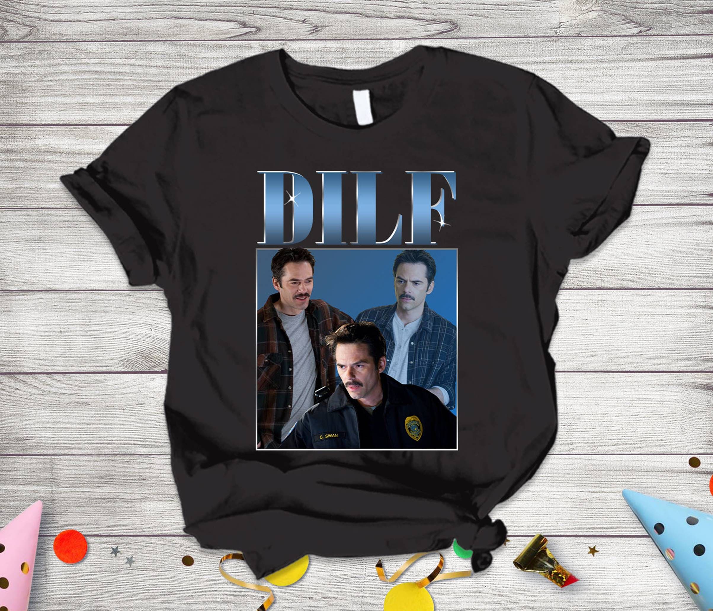 The Original DILF Charlie Swan T-shirt, Twilight Saga Shirt