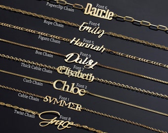 14K Custom Name Bracelet For Women, Gold Name Bracelet, Personalized Gift, Birthday Gift, Gift For Her, Christmas Gift, Personalized Jewelry