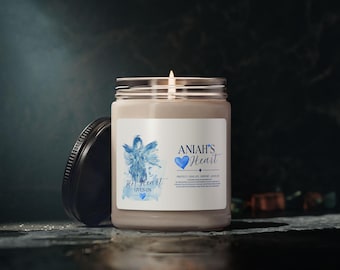 Aniah's Heart | Vela de soja perfumada com aroma de anjo celestial 255g