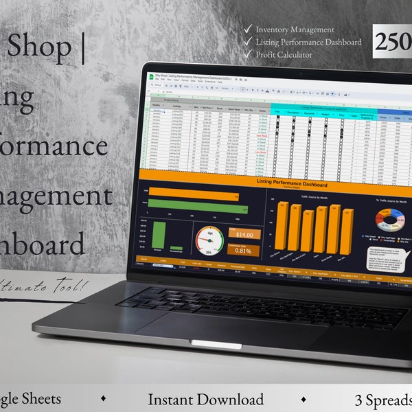 Seller Dashboard Etsy
