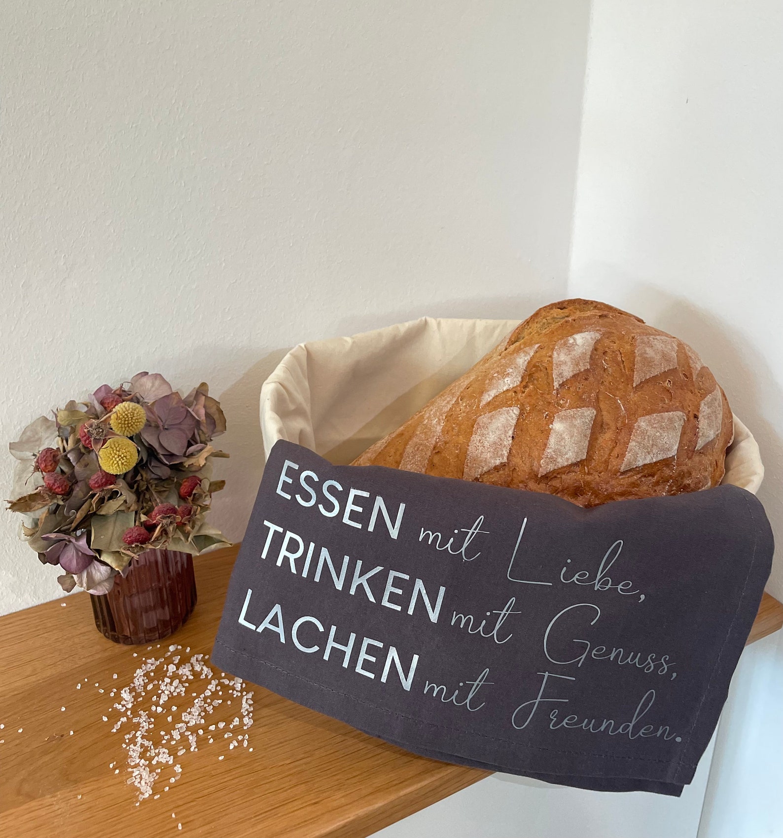 Geschenk zum Einzug Brot und Salz Umzug Eigenheim Etsy.de