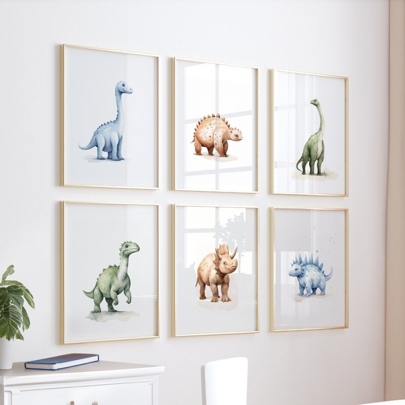 Dinosaur Art Print - Etsy