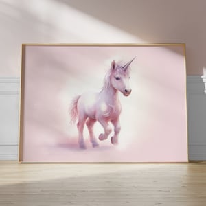 Girls Bedroom Prints Digital, Unicorn Prints, Unicorn Wall Art, Nursery Decor Girls, Nursery Prints, Girls Wall Decor, Girls Bedroom Decor