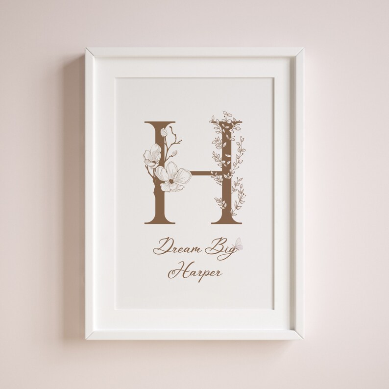 Bunny rabbit print, custom nursery name, baby girl print, Nursery Decor Girl, baby animals nursery, nursery wall art, nursery animals print, baby girl print, baby girl printable, nursery decor girl, personalised nursery decor, nursery print girl