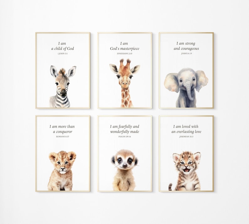 bible verse nursery,christian art,christian baby,christian decor,safari animals decor,christian nursery,christian print,christian wall art,baby safari animal,girl nursery decor,nursery bible verse,nursery decor girl,nursery wallart, safari nursery