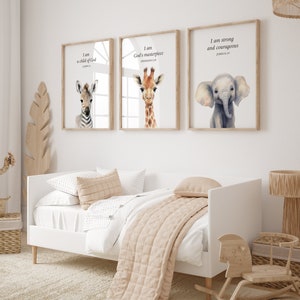 bible verse nursery,christian art,christian baby,christian decor,safari animals decor,christian nursery,christian print,christian wall art,baby safari animal,girl nursery decor,nursery bible verse,nursery decor girl,nursery wallart, safari nursery