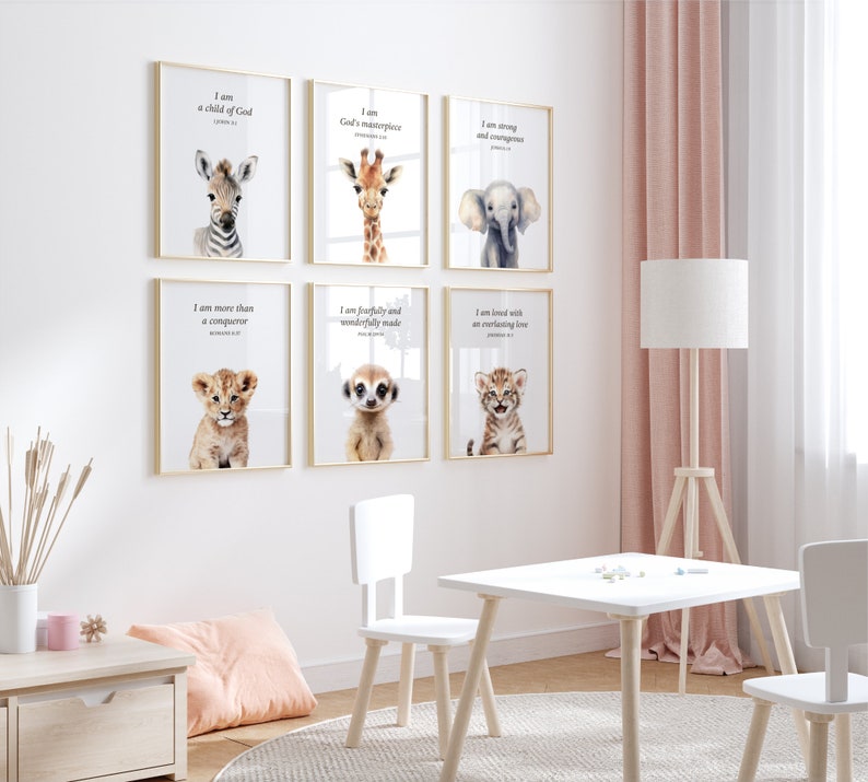 bible verse nursery,christian art,christian baby,christian decor,safari animals decor,christian nursery,christian print,christian wall art,baby safari animal,girl nursery decor,nursery bible verse,nursery decor girl,nursery wallart, safari nursery