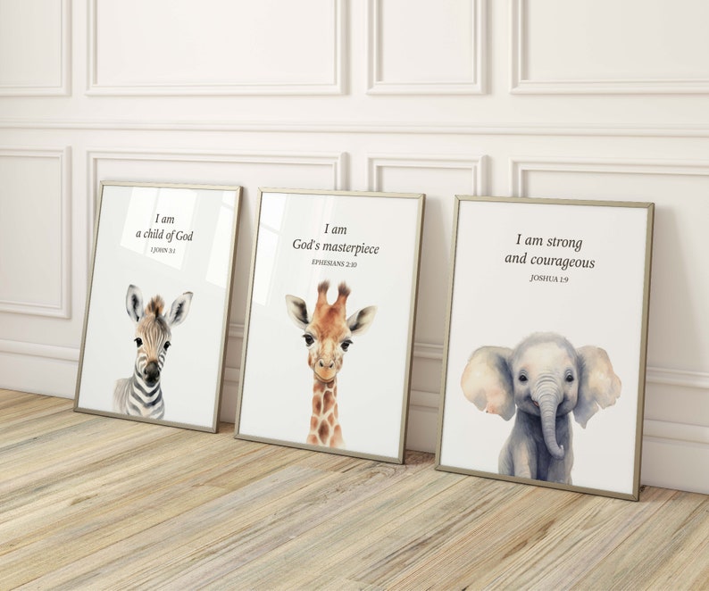 bible verse nursery,christian art,christian baby,christian decor,safari animals decor,christian nursery,christian print,christian wall art,baby safari animal,girl nursery decor,nursery bible verse,nursery decor girl,nursery wallart, safari nursery