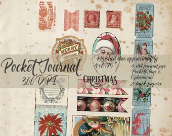 Fickdagbok, jul, resedagbok, ephemera