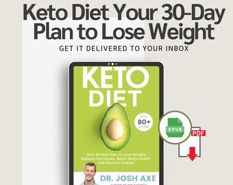 Keto Diet Ihr 30-Tage-Plan zum Abnehmen, zum Gleichgewicht der Hormone, zur Verbesserung der Gehirngesundheit und zur Heilung von Krankheiten PDF EPUB, kostenloser Download |80+ REZEPTE